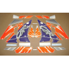 Honda CBR 900RR 1993 - BLACK/ORANGE/PURPLE VERSION DECALS
