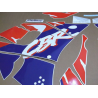Honda CBR 900RR 1994 - WHITE/PURPLE/RED VERSION DECALS