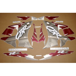 Honda CBR 900RR 1995 - BLACK/BURGUNDY/GREY VERSION DECALS
