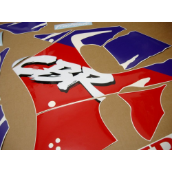 Honda CBR 900RR 1995 - RED/WHITE/PURPLE VERSION DECALS