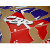 SUZUKI HAYABUSA 2008 - DARK BLUE VERSION DECALS