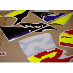 SUZUKI HAYABUSA 2008 - DARK BLUE VERSION DECALS