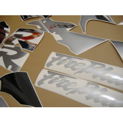 SUZUKI HAYABUSA 2008 - DARK BLUE VERSION DECALS