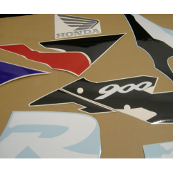 SUZUKI HAYABUSA 2008 - DARK BLUE VERSION DECALS