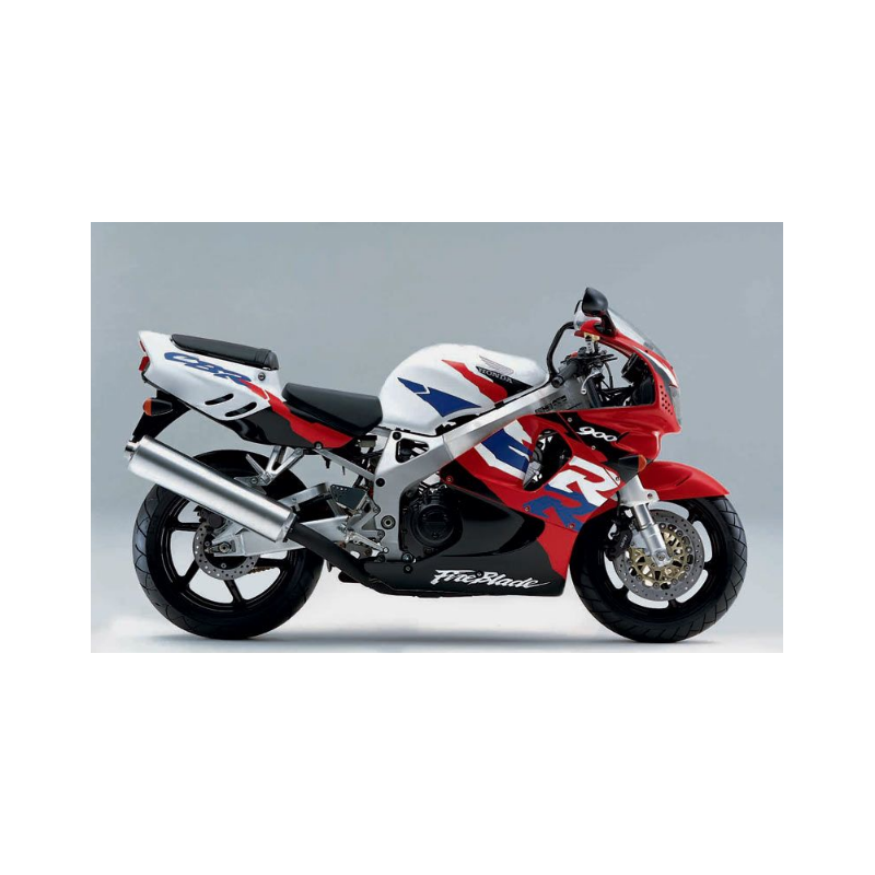Honda CBR 919RR 1997 - RED/BLACK/WHITE VERSION DECALS