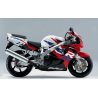 SUZUKI HAYABUSA 2008 - DARK BLUE VERSION DECALS