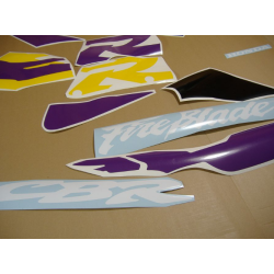 Honda CBR 919RR 1997 - YELLOW/BLACK/PURPLE VERSION DECALS