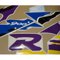 SUZUKI HAYABUSA 2008 - DARK BLUE VERSION DECALS