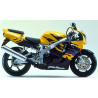 SUZUKI HAYABUSA 2008 - DARK BLUE VERSION DECALS