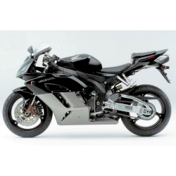 Honda CBR 1000RR 2004 - BLACK/GREY VERSION DECALS