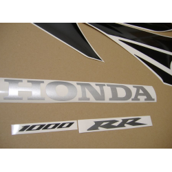 SUZUKI HAYABUSA 2008 - DARK BLUE VERSION DECALS