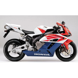 SUZUKI HAYABUSA 2008 - DARK BLUE VERSION DECALS