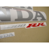 SUZUKI HAYABUSA 2008 - DARK BLUE VERSION DECALS