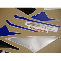 SUZUKI HAYABUSA 2008 - DARK BLUE VERSION DECALS