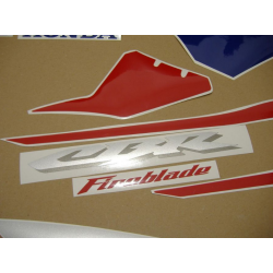 Honda CBR 1000RR 2005 - RED/BLUE/SILVER EU VERSION  DECALS