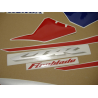 SUZUKI HAYABUSA 2008 - DARK BLUE VERSION DECALS