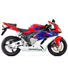 SUZUKI HAYABUSA 2008 - DARK BLUE VERSION DECALS