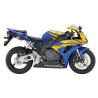 Honda CBR 1000RR 2006 - YELLOW/BLUE VERSION DECALS