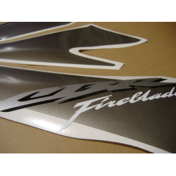 Honda CBR 1000RR 2007 - BLACK/GREY EU VERSION DECALS