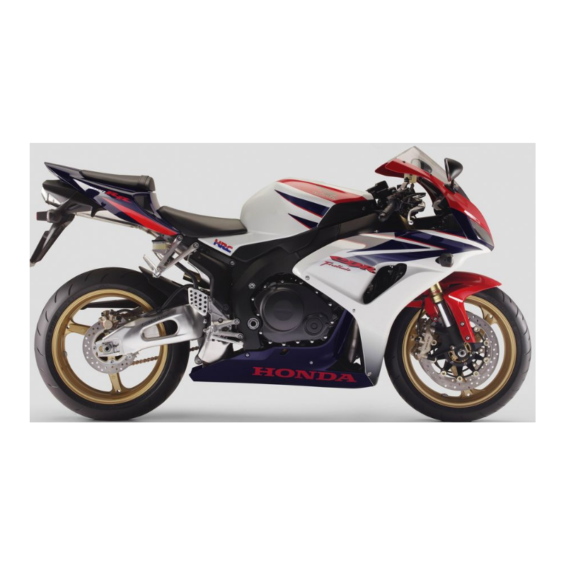 SUZUKI HAYABUSA 2008 - DARK BLUE VERSION DECALS