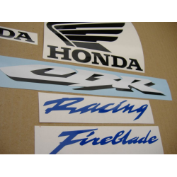 SUZUKI HAYABUSA 2008 - DARK BLUE VERSION DECALS