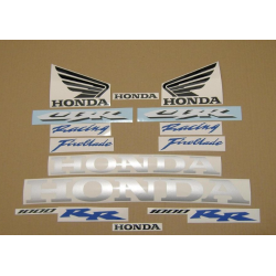 SUZUKI HAYABUSA 2008 - DARK BLUE VERSION DECALS