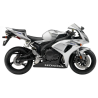 SUZUKI HAYABUSA 2008 - DARK BLUE VERSION DECALS