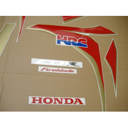 SUZUKI HAYABUSA 2008 - DARK BLUE VERSION DECALS