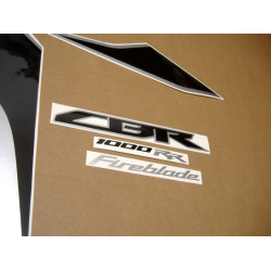 SUZUKI HAYABUSA 2008 - DARK BLUE VERSION DECALS