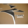 SUZUKI HAYABUSA 2008 - DARK BLUE VERSION DECALS