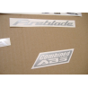 Honda CBR 1000RR ABS 2009 - BLACK VERSION DECALS
