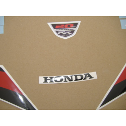 Honda CBR 1000RR 2012 - RED/BLACK/WHITE VERSION DECALS