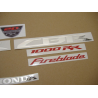 Honda CBR 1000RR 2013 - BLACK VERSION DECALS