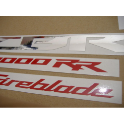 SUZUKI HAYABUSA 2008 - DARK BLUE VERSION DECALS