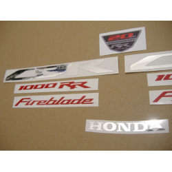 Honda CBR 1000RR 2013 - BLACK VERSION DECALS