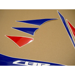 SUZUKI HAYABUSA 2008 - DARK BLUE VERSION DECALS
