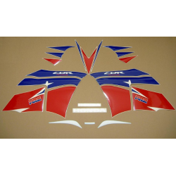 SUZUKI HAYABUSA 2008 - DARK BLUE VERSION DECALS