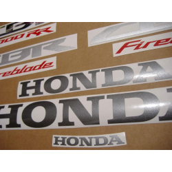 SUZUKI HAYABUSA 2008 - DARK BLUE VERSION DECALS