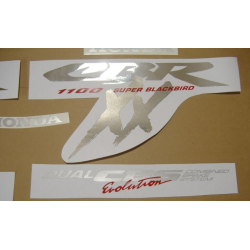 SUZUKI HAYABUSA 2008 - DARK BLUE VERSION DECALS