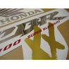 SUZUKI HAYABUSA 2008 - DARK BLUE VERSION DECALS