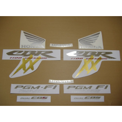 SUZUKI HAYABUSA 2008 - DARK BLUE VERSION DECALS