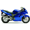 SUZUKI HAYABUSA 2008 - DARK BLUE VERSION DECALS