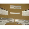 Honda CBR 1100XX 2003 - MATTE BLACK/SILVER DECALS