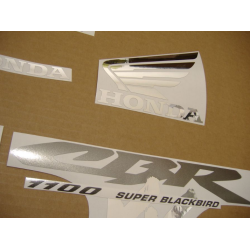 SUZUKI HAYABUSA 2008 - DARK BLUE VERSION DECALS
