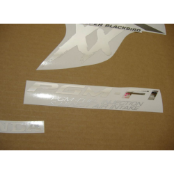 Honda CBR 1100XX 2003 - MATTE BLACK/SILVER DECALS