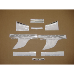 Honda CBR 1100XX 2003 - MATTE BLACK/SILVER DECALS
